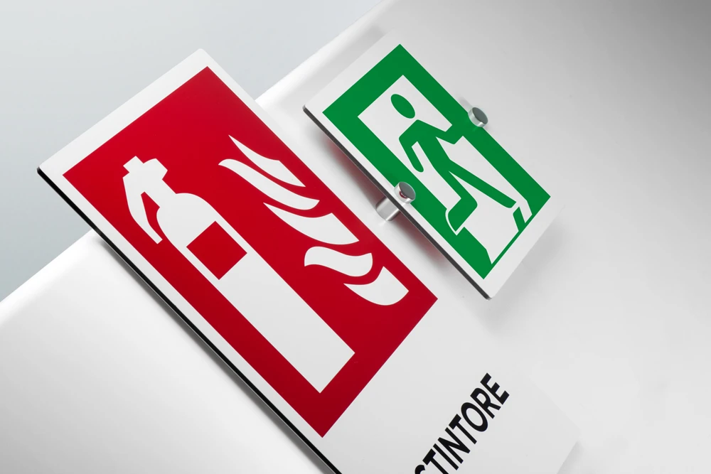 Segnaletica di sicurezza alluminio