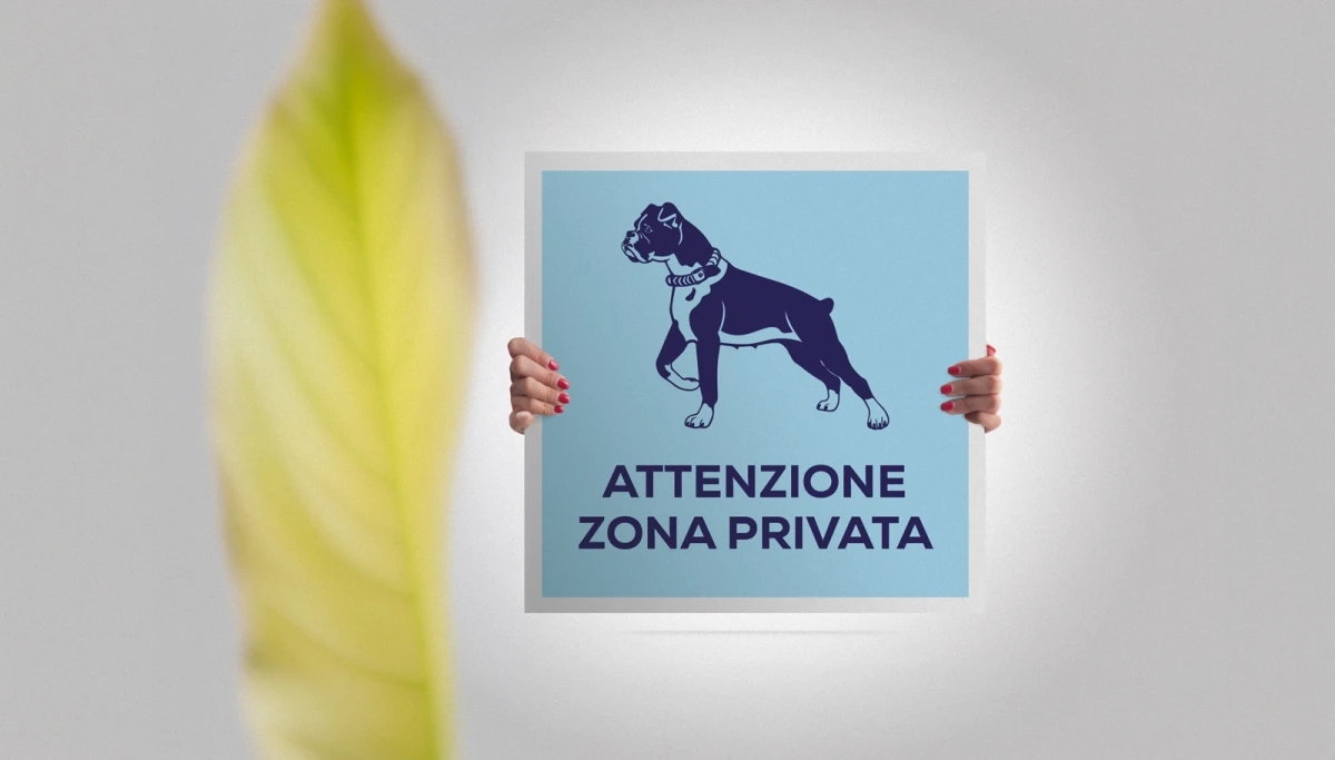 Cartelli Attenti al cane