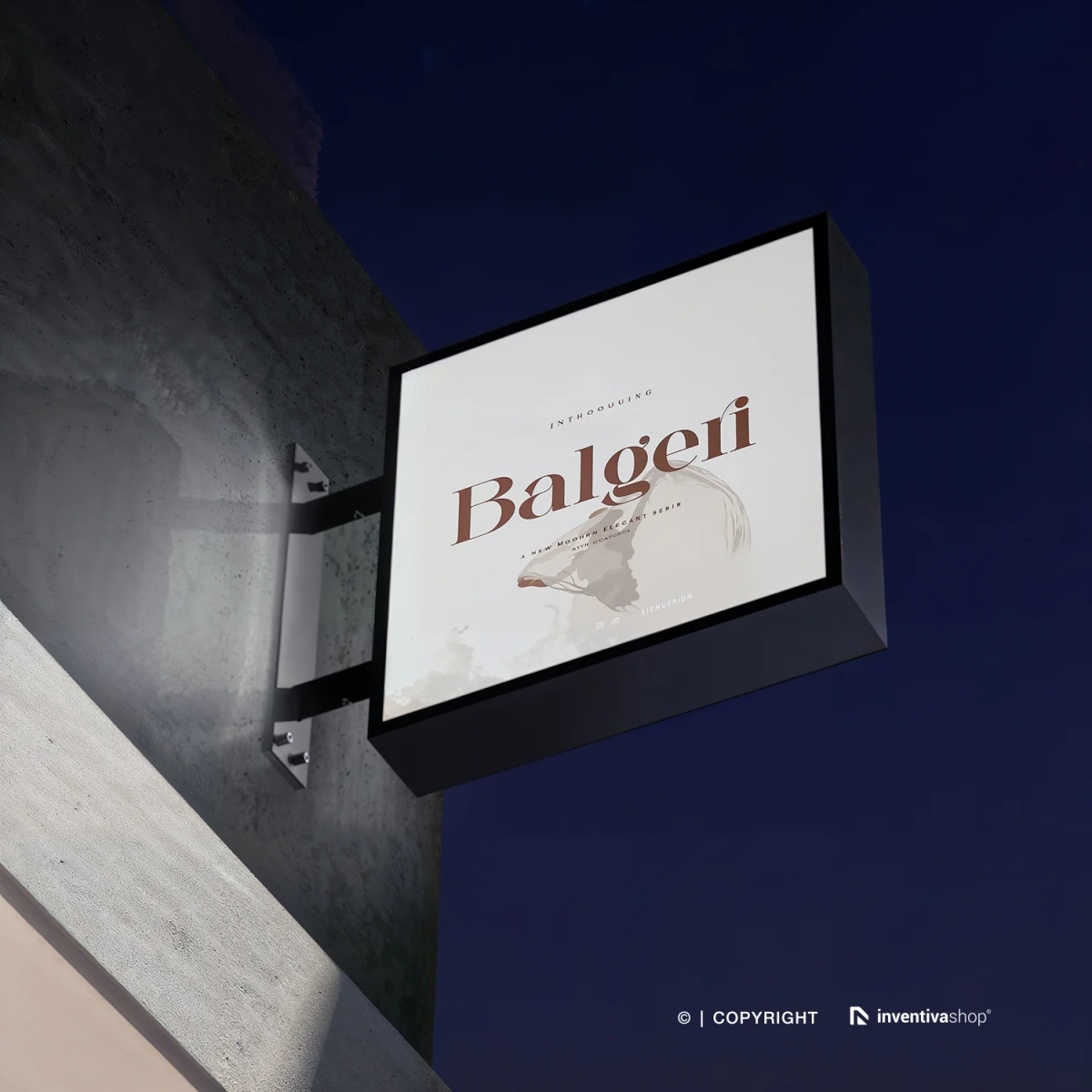 Insegna EasyLed a bandiera