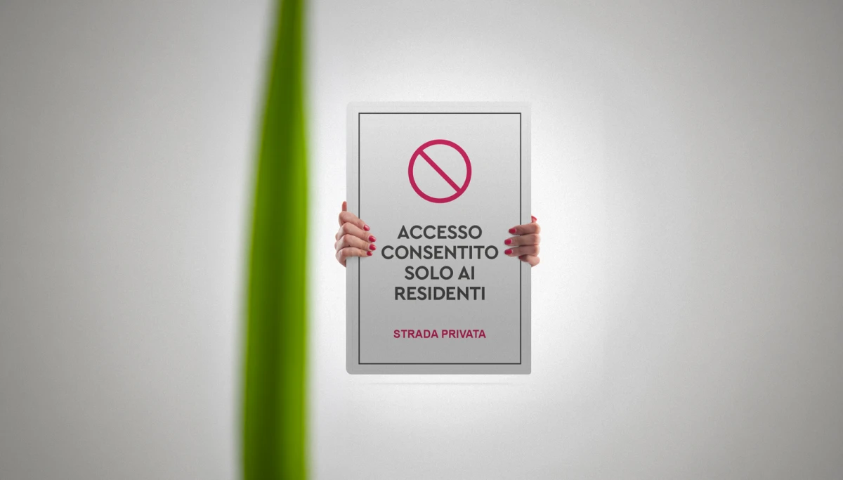 Cartelli per Strada Privata