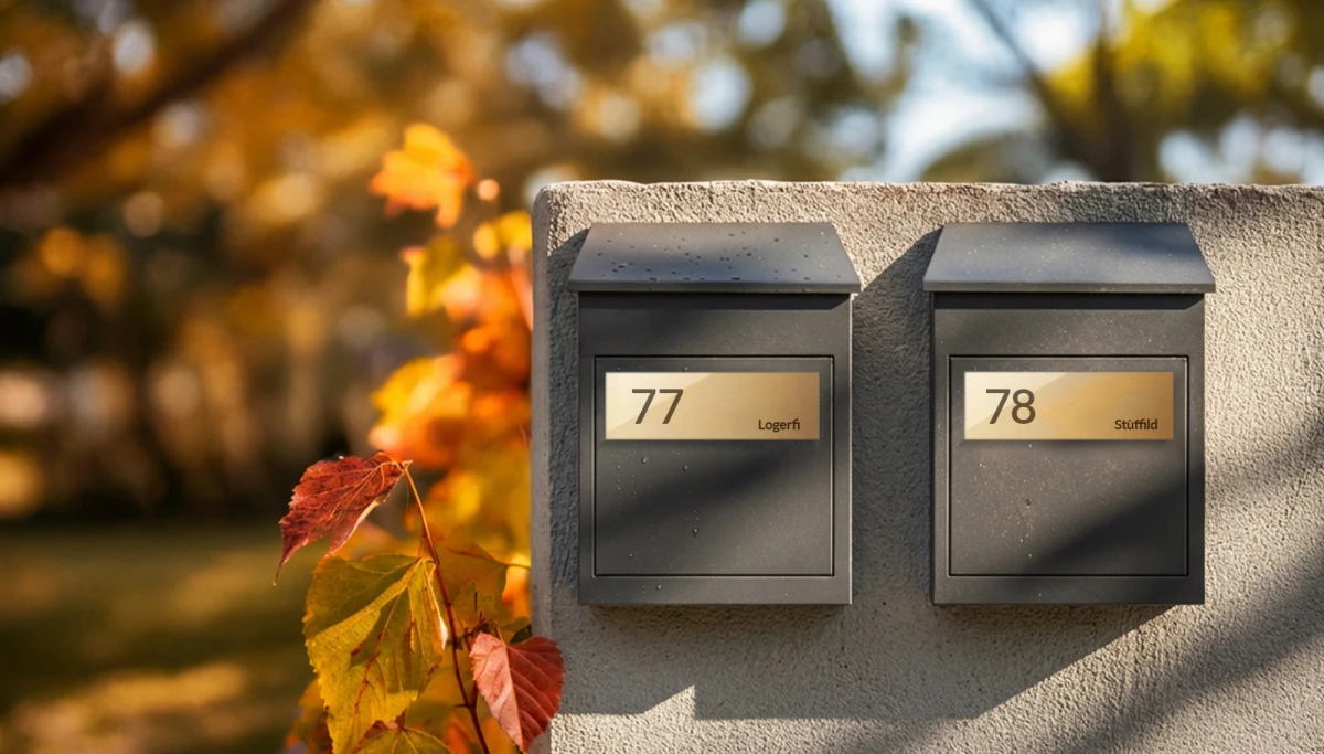 Targhette per cassette postali