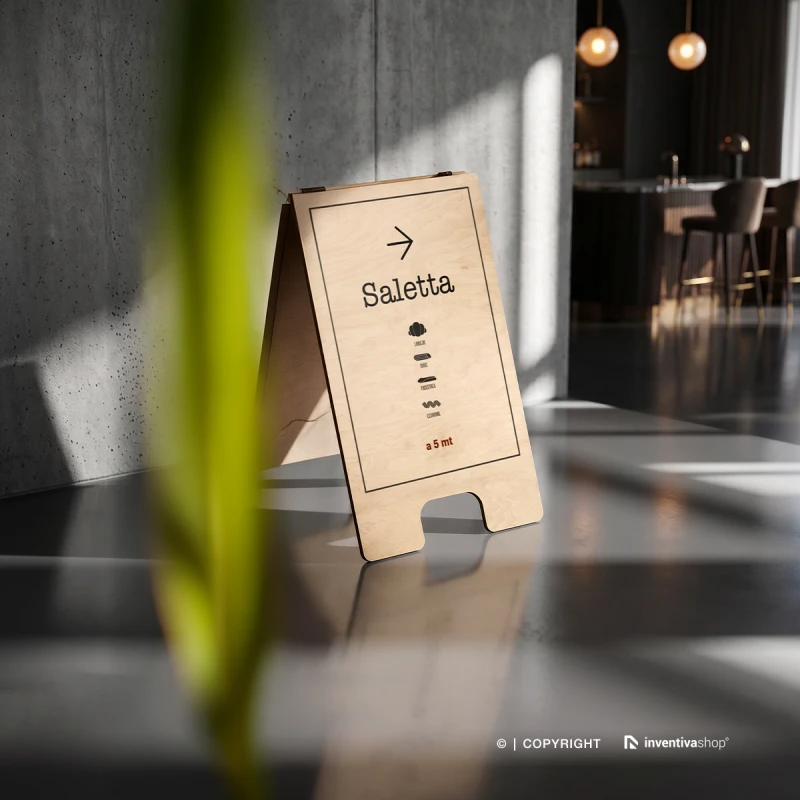 Cavalletto Print Wood
