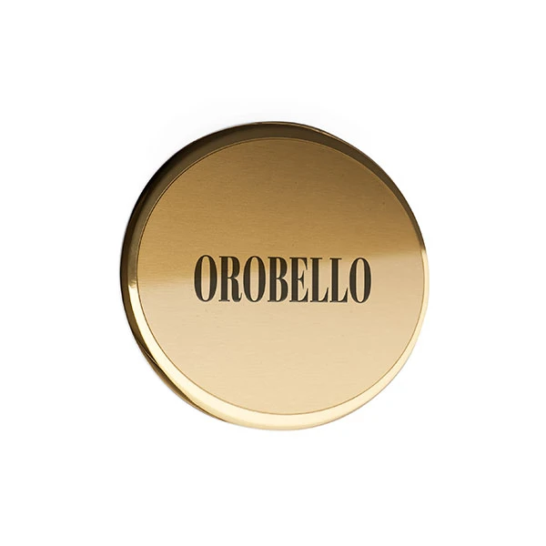 Dietro porta Ottone Prestige Ovale Bordo Lucido Saletta