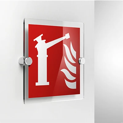 Cartello spingarda antincendio F015