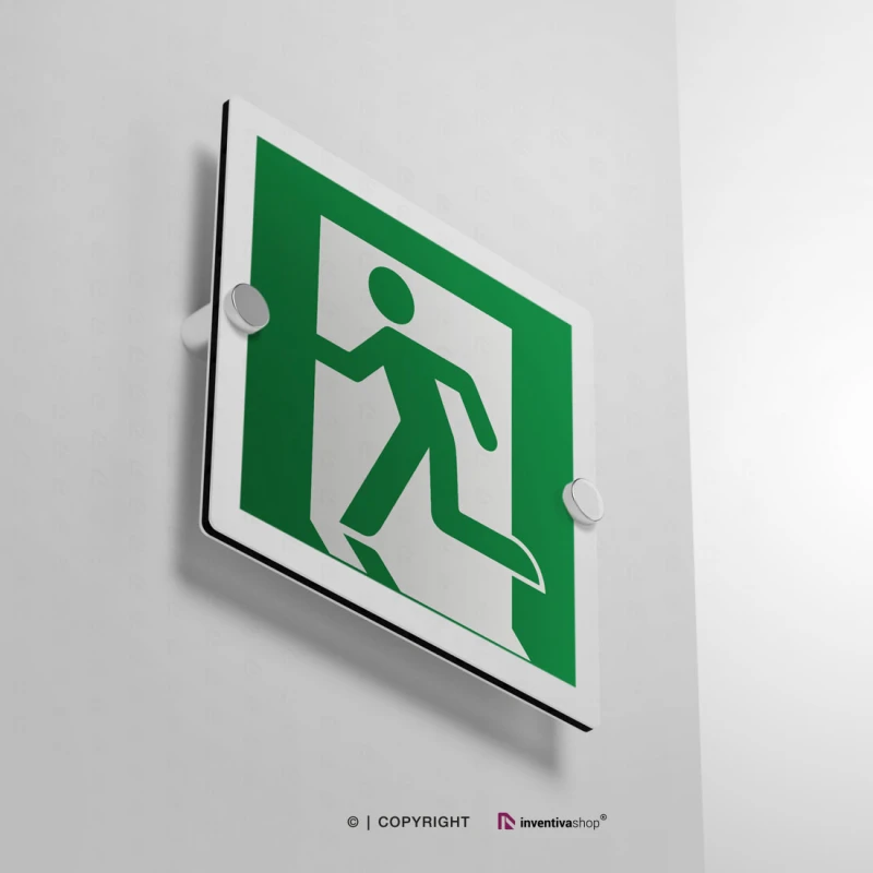 Cartello uscita emergenza E001 / E002
