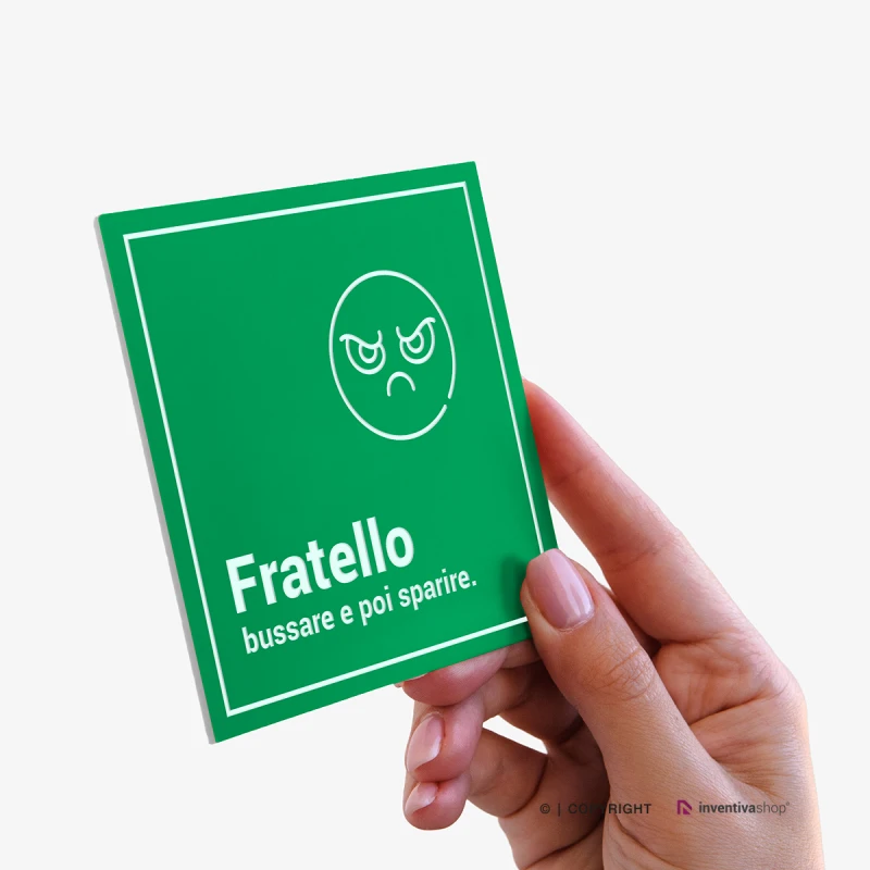 Targhette in Acrilico Incise per porte Stanza figli