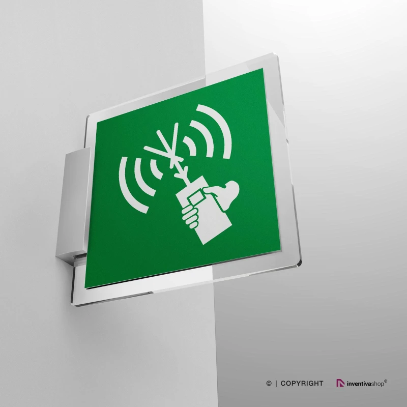 Cartello radiotelefono a due vie VHF E051