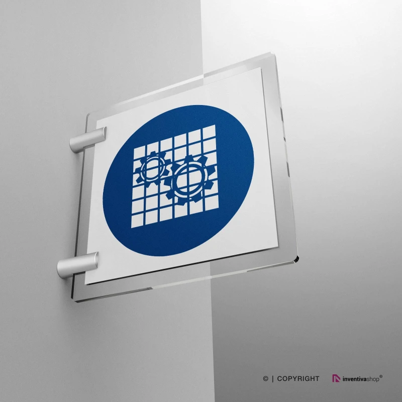 Cartello obbligo di verificare l'efficienza della protezione M027