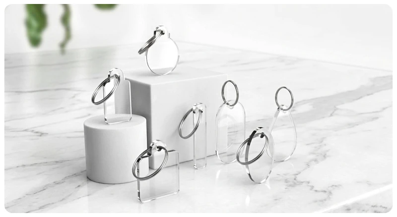 Portachiavi in plexiglass diversi formati