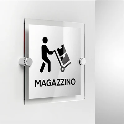 Cartello magazzino