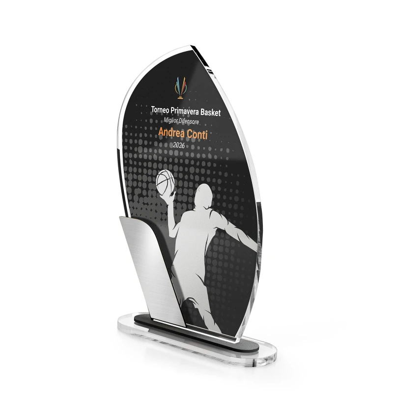 Trofeo premiazione Basket