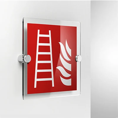 Cartello scala antincendio F003