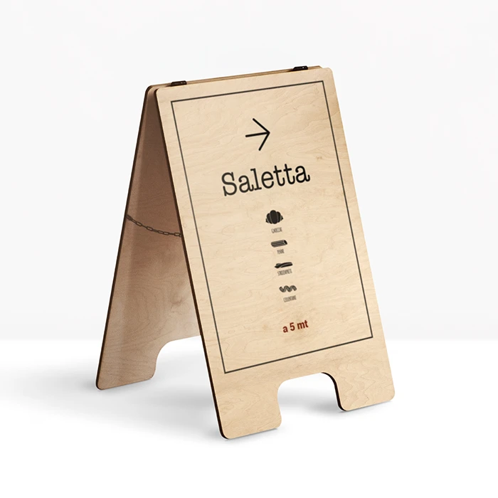 Cavalletto Print Wood