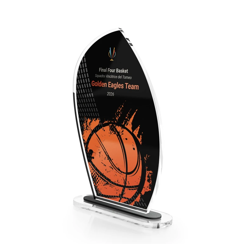 Trofeo premiazione Basket