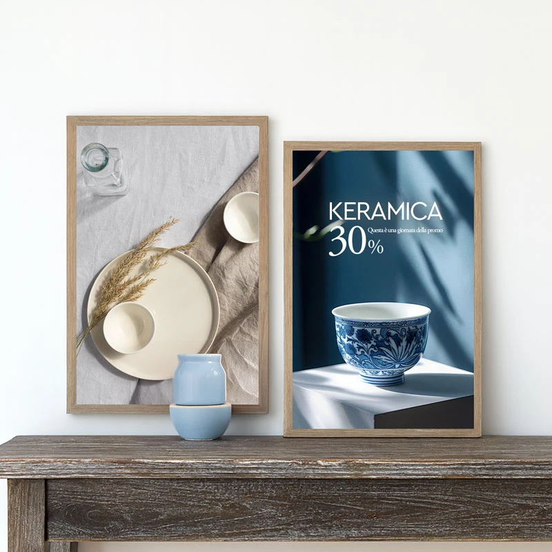 Cartelli decorativi in legno