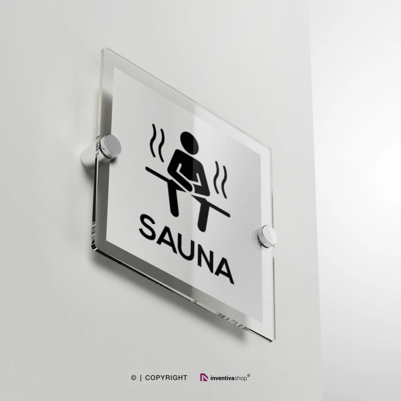Cartello sauna