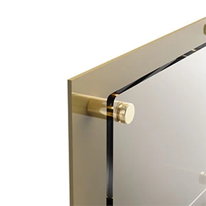 Plexiglass dorato