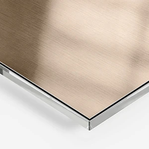 Dibond Bronzo spazzolato