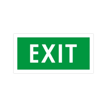 Scritta EXIT