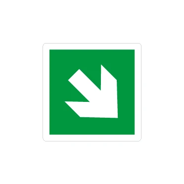 Freccia obliqua destra giù