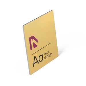 Alluminio Lega Gold stampato a più colori