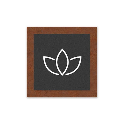 Corten, grigio satinato, bianco