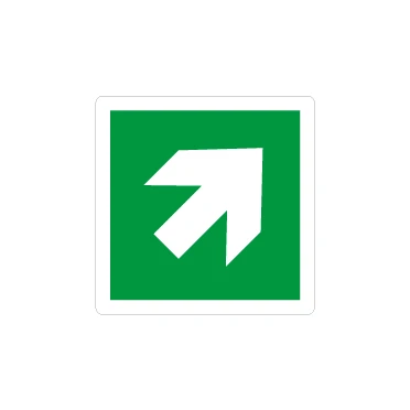 Freccia obliqua destra sù