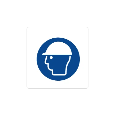 Casco di protezione obbligatorio M014