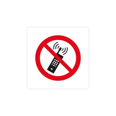 Vietato l'uso dei telefonini P013