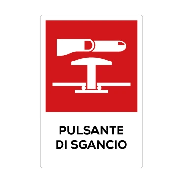 Pulsante di sgancio