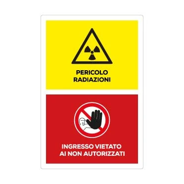 Pericolo radiazioni, vietato l'ingresso ai non autorizzati