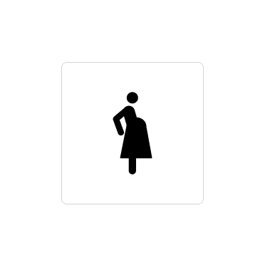 Donna incinta riservato