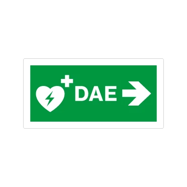 DAE defibrillatore destra