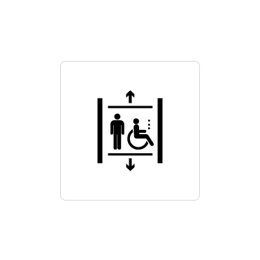 Ascensore standard uomo e handicap
