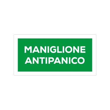 Maniglione antipanico