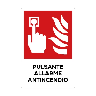 Pulsante allarme antincendio