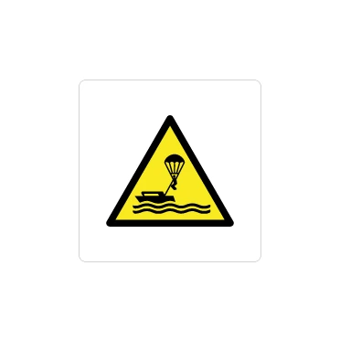 Attenzione parasailing W063