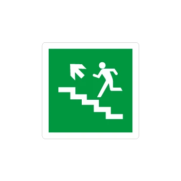 Scale d'emergenza sinistra sù
