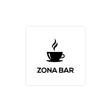 Zona bar con scritta