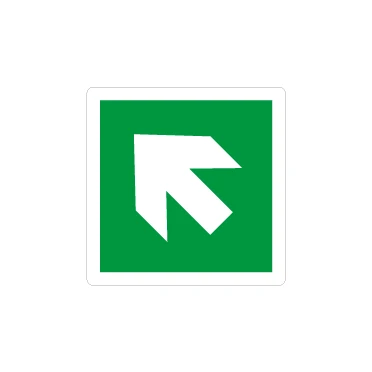 Freccia obliqua sinistra sù