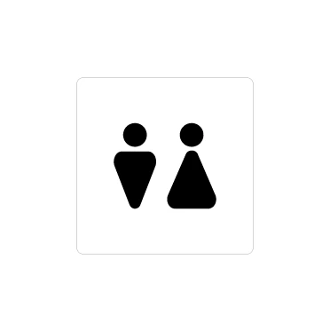 Toilette Unisex Triangle