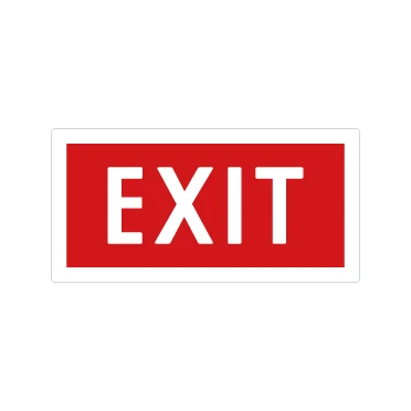 EXIT antincendio