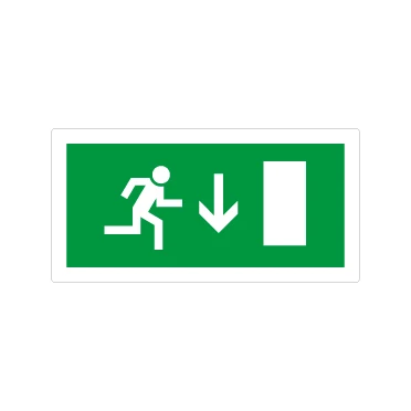 Uscita porta di emergenza sotto
