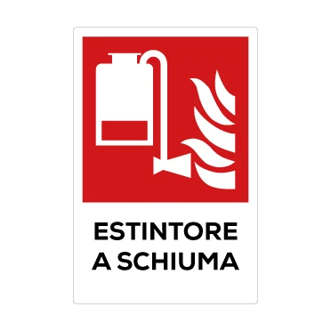 Estintore a schiuma antincendio