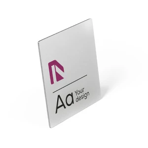 Alluminio Lega Silver stampato a più colori