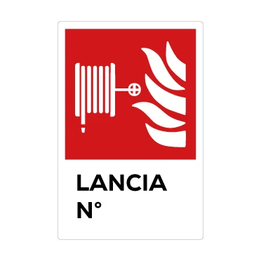 Lancia numerata antincendio