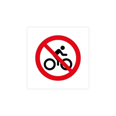 Divieto di transito alle bici