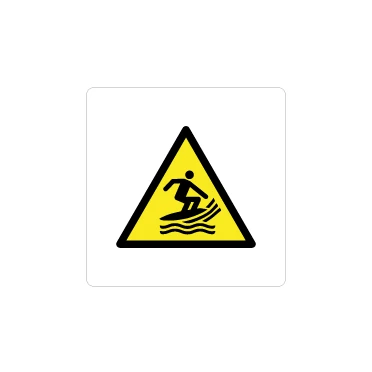 Attenzione zona surf W046