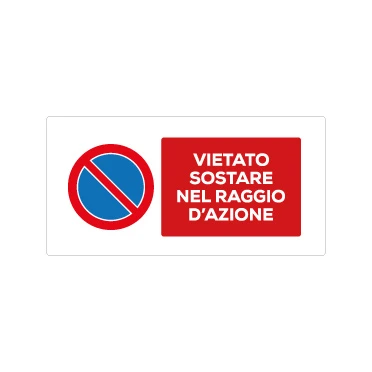 Vietato sostare nel raggio d'azione