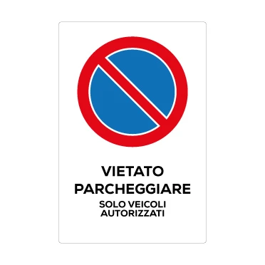 Vietato parcheggiare solo veicoli autorizzati